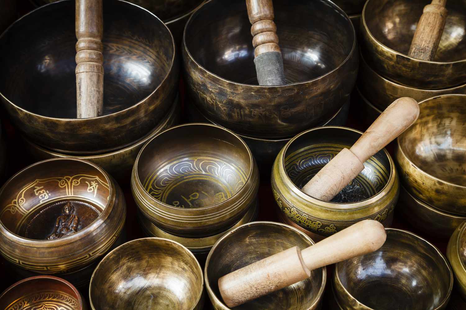 Tibetan singing bowls